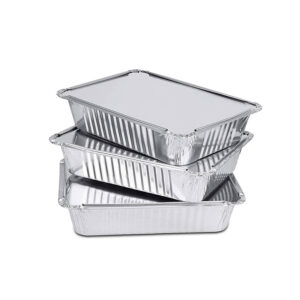 Aluminium Containers + Lids