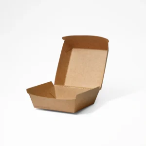 brown  Burger box