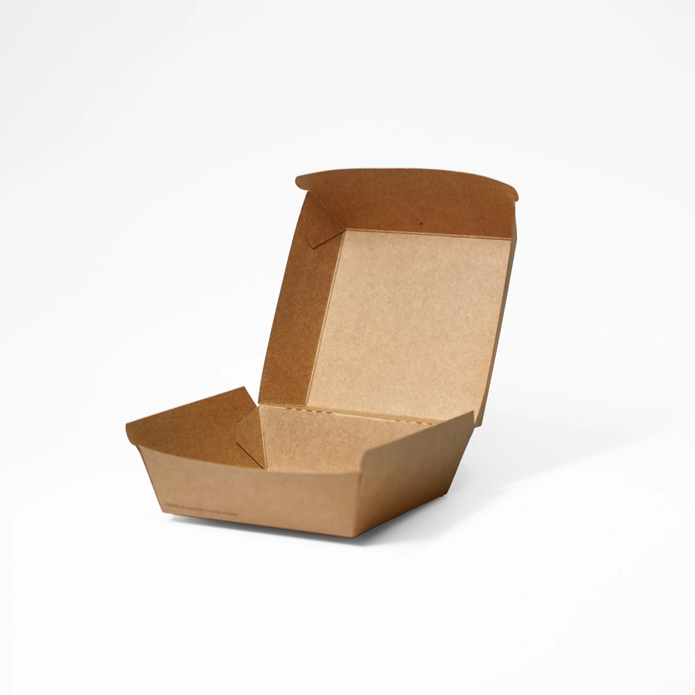 brown  Burger box