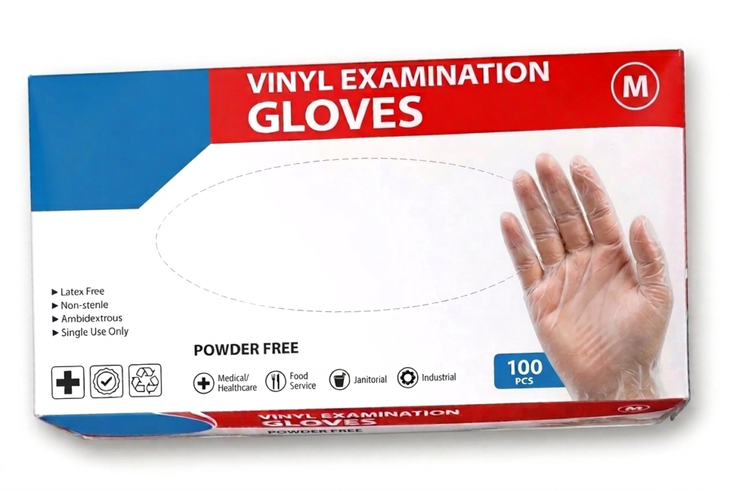 Vinyl Gloves – Clear