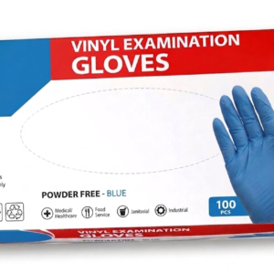 Vinyl Gloves – Blue